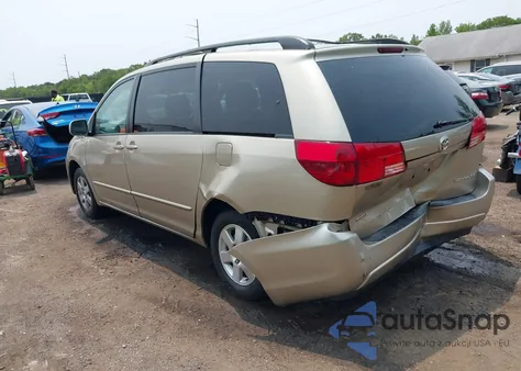 2005 Toyota Sienna Xle из США, поврежденный, VIN 5TDZA22C65S287128
